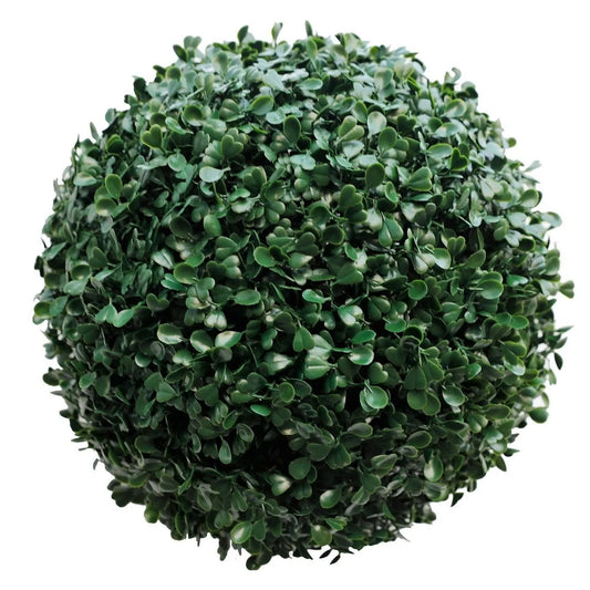 Boxwood Topiary Ball UV Resistant 40cm Home & Garden > Home Office Accessories ArtificialPlantBarn.com.au 