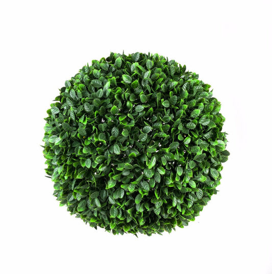 Large Rose Hedge Topiary Ball 48cm UV Stabilised Home & Garden ArtificialPlantBarn.com.au 