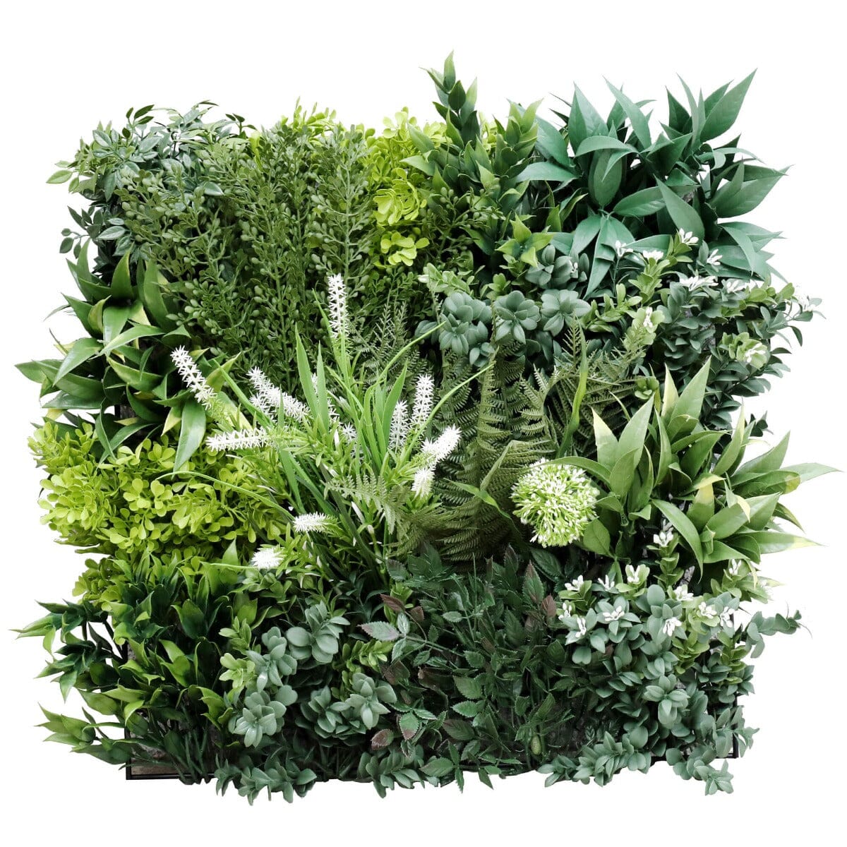 Garden of Eden Bespoke Vertical Garden / Green Wall UV Resistant 1m x 1m Home & Garden ArtificialPlantBarn.com.au 