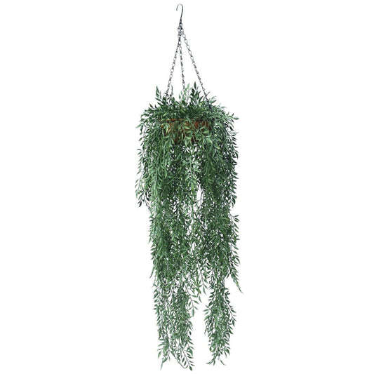 Hanging Fern Basket 110 cm Home & Garden ArtificialPlantBarn.com.au 