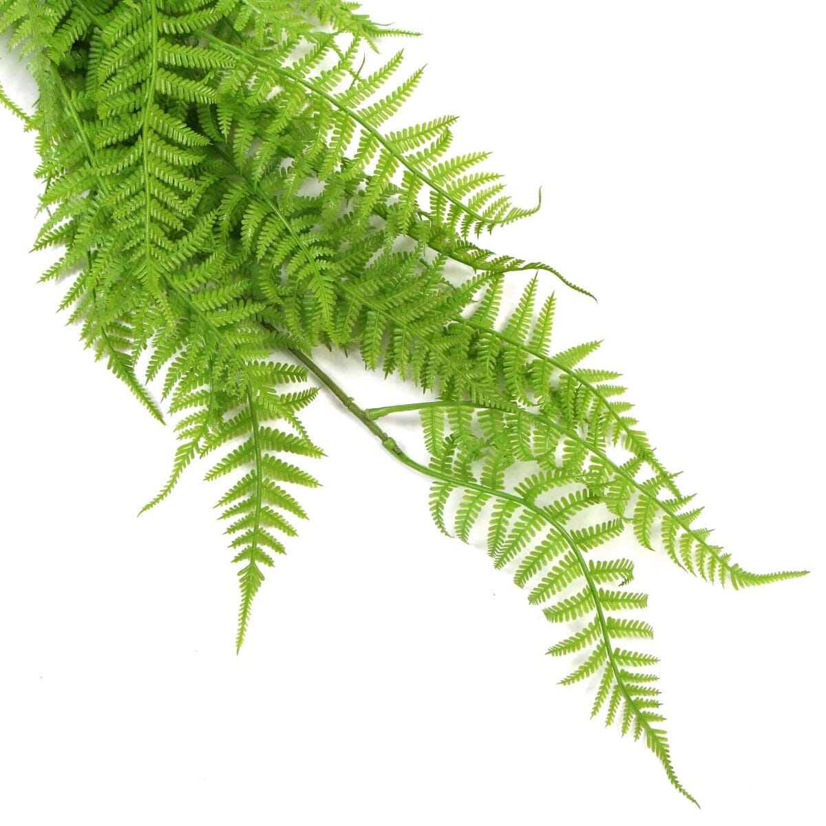 Hanging Fresh Green Boston Fern UV Resistant 80cm Home & Garden > Artificial Plants ArtificialPlantBarn.com.au 