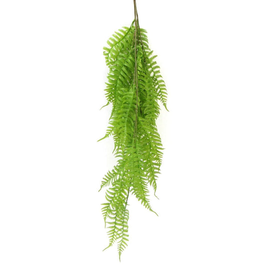 Hanging Fresh Green Boston Fern UV Resistant 80cm Home & Garden > Artificial Plants ArtificialPlantBarn.com.au 