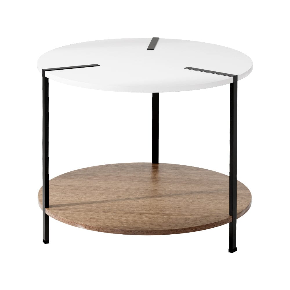 Plant / Coffee Table / Side Table / Round White Furniture > Living Room ArtificialPlantBarn.com.au 