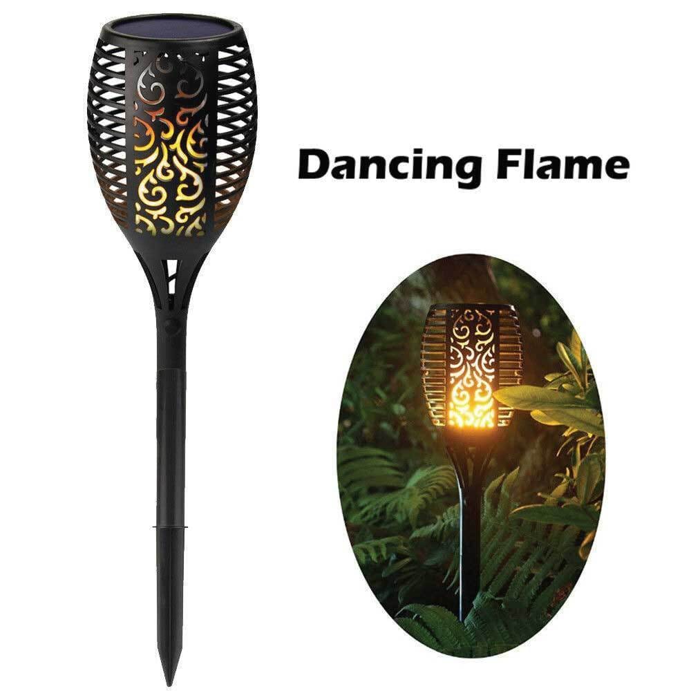 51 LED Bulbs Torch Solar Garden Outdoor Flame Dancing Flickering Light Auto Lamp Home & Garden > Lighting ArtificialPlantBarn.com.au 