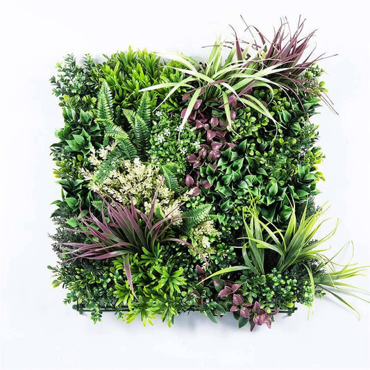 YES4HOMES 12 Artificial Plant Wall Grass Panels Vertical Garden Foliage Tile Fence 50X50 CM Home & Garden > Artificial Plants ArtificialPlantBarn.com.au 