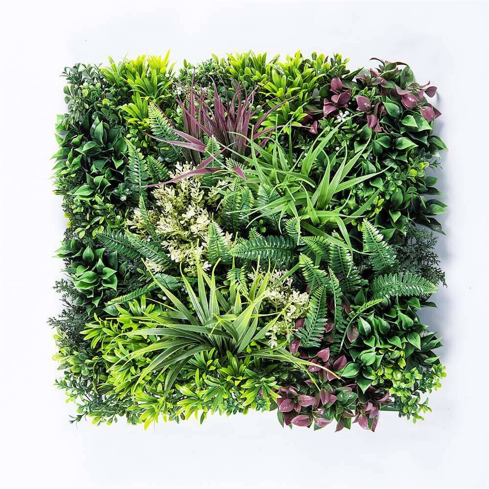 YES4HOMES 12 Artificial Plant Wall Grass Panels Vertical Garden Foliage Tile Fence 50X50 CM Home & Garden > Artificial Plants ArtificialPlantBarn.com.au 