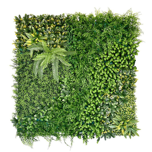 YES4HOMES 5 SQM Artificial Plant Wall Décor Grass Panels Vertical Garden Foliage Tile Fence 1X1M Green Home & Garden > Artificial Plants ArtificialPlantBarn.com.au 