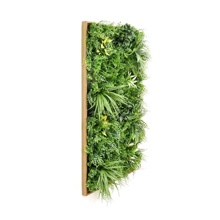 Green Artificial Plants Wall Panel Flower Wall With Frame UV Resistant 50X100CM Home & Garden > Artificial Plants ArtificialPlantBarn.com.au 