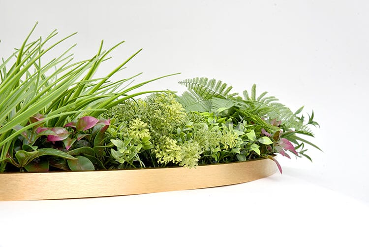 Artificial Green Wall Plant Garden Flower Panel Disc Art 100cm Home & Garden > Artificial Plants ArtificialPlantBarn.com.au 