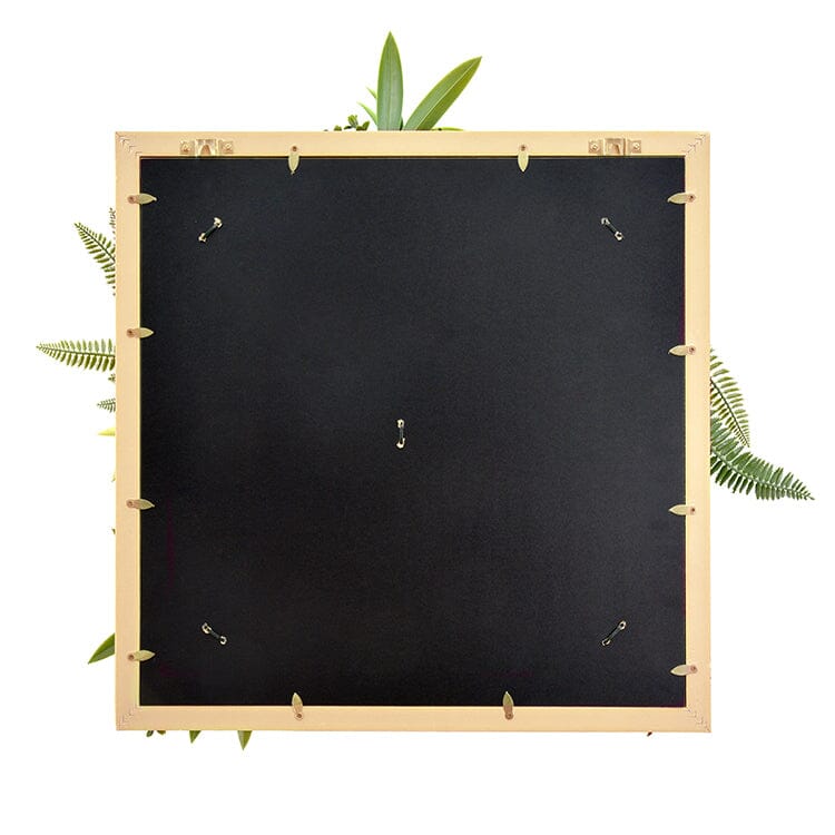 Artificial Plants Wall Panel With Frame Vertical Garden UV Resistant 50X50CM Home & Garden > Artificial Plants ArtificialPlantBarn.com.au 