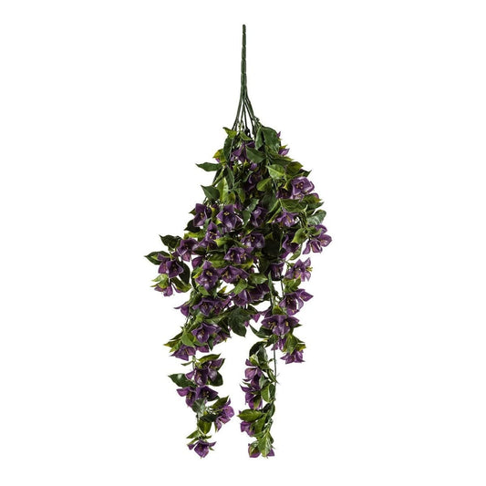 Hanging Artificial Bougainvillea Plant Purple UV Resistant 90cm Home & Garden > Home & Garden Others ArtificialPlantBarn.com.au 