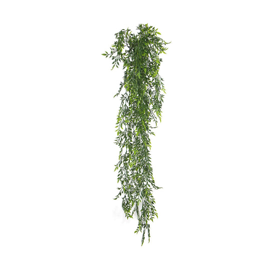 Long Artificial Hanging Ruscus Leaf Plant UV Resistant 130cm Home & Garden > Home Office Accessories ArtificialPlantBarn.com.au 