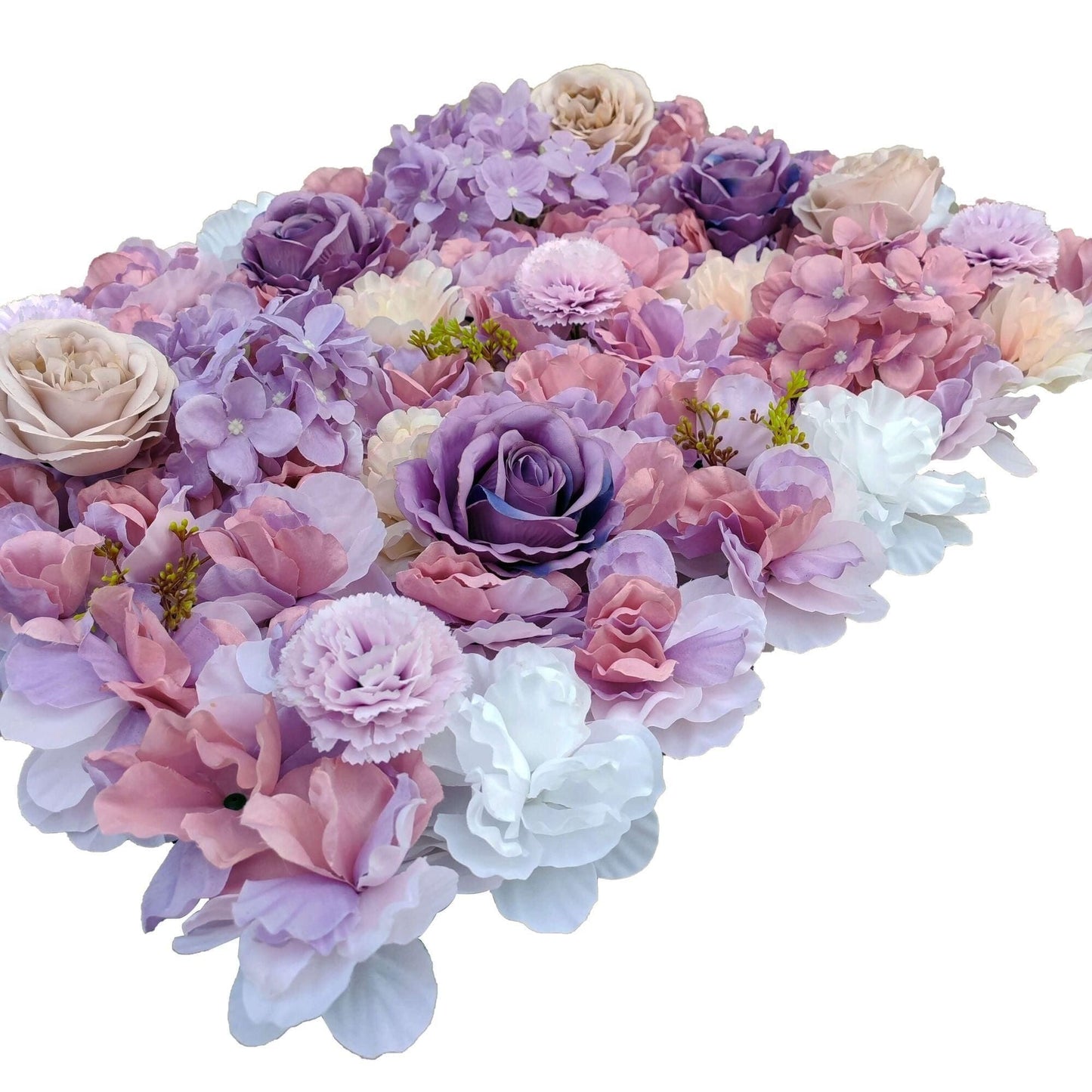 Artificial Flower Wall Backdrop Panel 40cm X 60cm Mixed Pink & White Flowers Home & Garden > Home & Garden Others ArtificialPlantBarn.com.au 