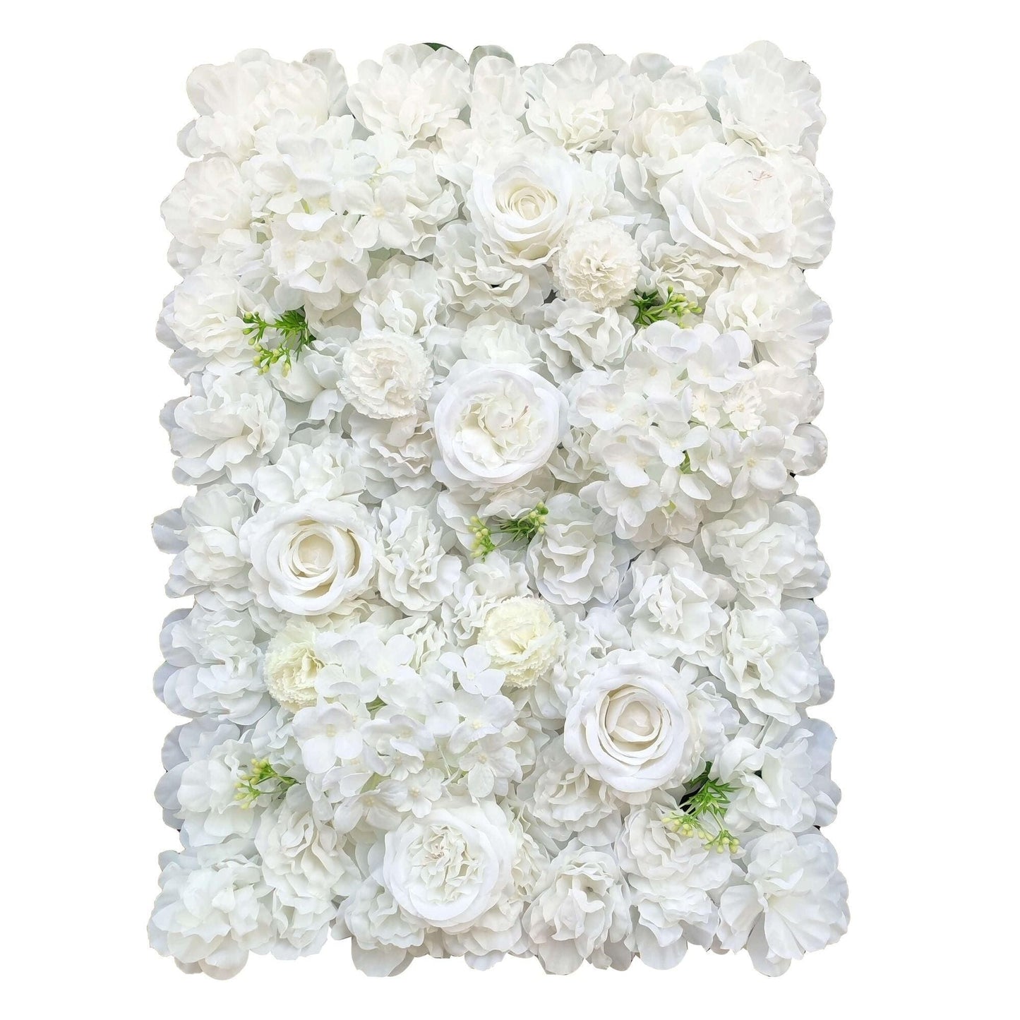 Artificial Flower Wall Backdrop Panel 40cm X 60cm Mixed Whites Home & Garden > Home & Garden Others ArtificialPlantBarn.com.au 