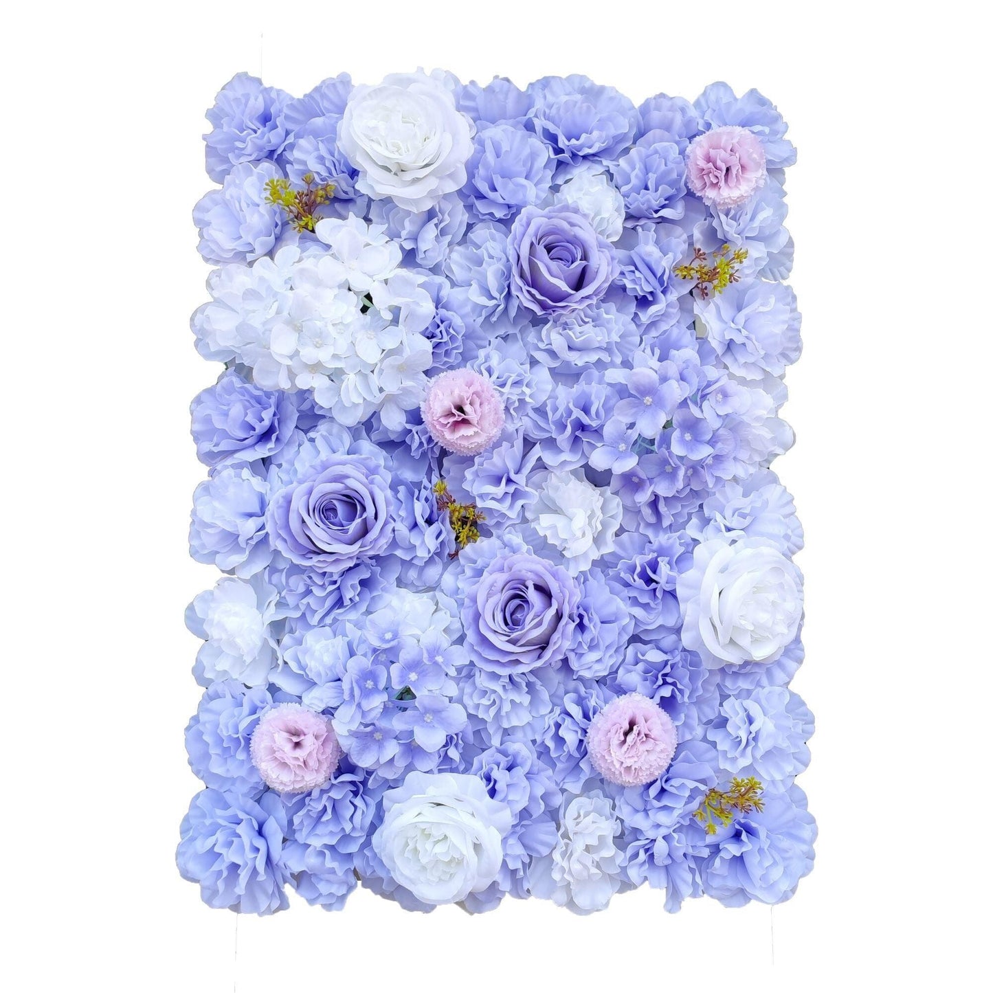 Artificial Flower Wall Backdrop Panel 40cm X 60cm Mixed Lilac Flowers Home & Garden > Home & Garden Others ArtificialPlantBarn.com.au 