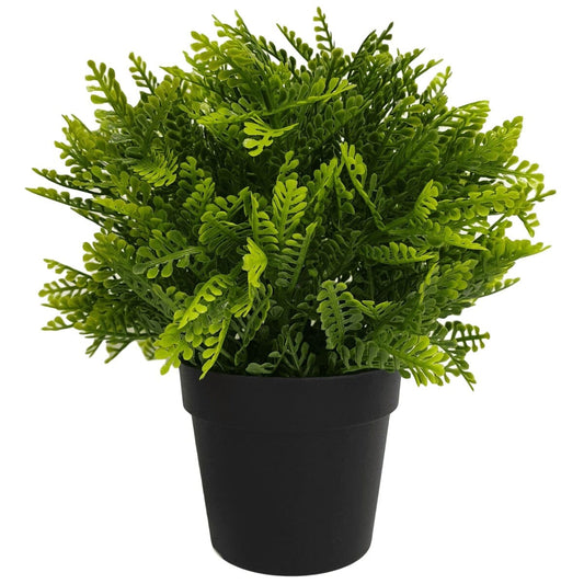 Small Potted Artificial Mimosa Fern UV Resistant 20cm Home & Garden > Artificial Plants ArtificialPlantBarn.com.au 